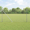 Vidaxl afrasteringspaal zilver 10 x 1,4 m (25 mm gaas) staal