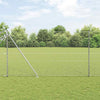 Vidaxl afrasteringspaal zilver 10 x 1,6 m (36 mm gaas) staal