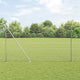 Vidaxl zeshoekig gaasgek met palen 10 x 1,6 m gegalvaniseerd staal