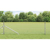 Vidaxl afrasteringspaal zilver 25 x 0,4 m (13 mm gaas) staal