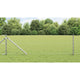 Vidaxl zeshoekig gaasgek met palen 25 x 0,6 m gegalvaniseerd staal