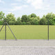 Vidaxl zeshoekig gaashek met betonnen voetstuk 25 x 1 m grijs mesh
