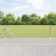 Vidaxl zeshoekig gaashek met betonnen voetstuk 10 x 0,5 m mesh - afbeelding 1
