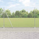 Vidaxl zeshoekig gaashek met betonnen voetstuk 10 x 1,5 m mesh