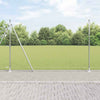 Vidaxl afrasteringspaal zilver 10 x 1,6 m (25 mm gaas) staal