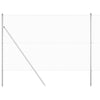Vidaxl afrasteringspaal zilver 10 x 1,5 m (19 x 19 mm gaas) staal