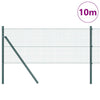 Vidaxl afrasteringspaal groen 10 x 0,4 m (25 x 25 mm gaas)