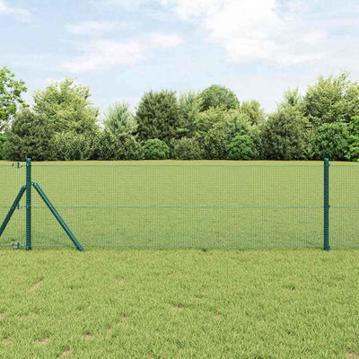 Vidaxl afrasteringspaal groen 10 x 0,8 m (12 x 12 mm gaas)