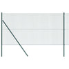 Vidaxl afrasteringspaal groen 10 x 1 m (12 x 12 mm gaas) staal