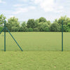 Vidaxl afrasteringspaal groen 10 x 1 m (19 x 19 mm mesh) staal