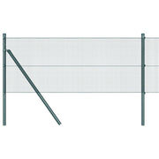 Vidaxl afrasteringspaal groen 25 x 0,5 m (12 x 12 mm gaas) staal - afbeelding 2