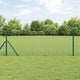 Vidaxl gelast draadhek met grondbevestiging 25 x 0,5 m groen mesh
