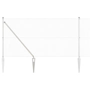 Vidaxl gelast draadhek met grondpennen 10 x 1,4 m gegalvaniseerd staal - afbeelding 2