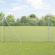 Vidaxl gelast draadhek met grondpennen 10 x 1,5 m gegalvaniseerd staal