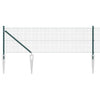 Vidaxl afrasteringspaal groen 10 x 0,6 m (12 x 12 mm gaas)