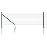 Vidaxl gelast draadhek met grondpennen 10 x 0,6 m pvc-gecoate staal - afbeelding 2