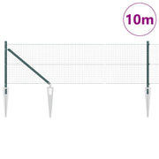 Vidaxl gelast draadhek met grondpennen 10 x 0,8 m pvc-gecoate staal - afbeelding 3