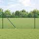 Vidaxl gelast draadhek met grondpennen 10 x 1,4 m pvc-gecoate staal