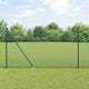 Vidaxl gelast draadhek met grondpennen 10 x 1,6 m pvc-gecoate staal