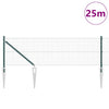 Vidaxl afrasteringspaal groen 25 x 0,8 m (25 x 25 mm gaas)