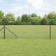 Vidaxl gelast draadhek met grondpennen 10 x 0,4 m pvc-gecoate staal