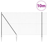 Vidaxl afrasteringspaal grijs 10 x 1,6 m (25 x 25 mm gaas) - afbeelding 3