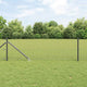 Vidaxl gelast draadhek met grondpennen 50 x 0,4 m pvc-gecoate staal