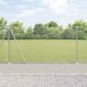 Vidaxl gelast draadhek met betonnen voetstuk 10 x 1,2 m zilver mesh