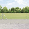 Vidaxl afrasteringspaal zilver 25 x 0,5 m (16 x 16 mm gaas) staal
