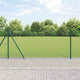 Vidaxl gelast draadhek met betonnen voetstuk 10 x 0,8 m groen mesh