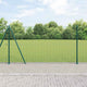 Vidaxl gelast draadhek met betonnen voetstuk 10 x 1,2 m groen mesh