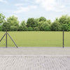 Vidaxl afrasteringspaal grijs 10 x 0,5 m (25 x 25 mm gaas) staal