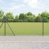 Vidaxl afrasteringspaal grijs 10 x 0,8 m (19 x 19 mm gaas)