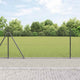 Vidaxl gelast draadhek met betonnen voetstuk 10 x 1 m pvc-coated staal