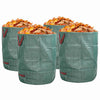 Vidaxl tuinafvalzakken 4 pcs groen 66 x 66 x 83,5 cm polypropyleen