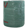 Vidaxl tuinafvalzakken 12 pcs groen 45 x 45 x 76 cm polypropyleen
