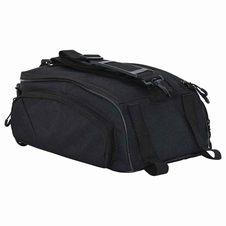 Vidaxl fietstas zwart 38 x 21 x 16 cm polyester