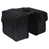 Vidaxl fietstas zwart 40 x 18,5 x 35 cm polyester - afbeelding 1