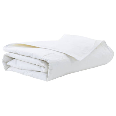Vidaxl zomer dekbed 135 x 220 cm zomer veren wit ademend