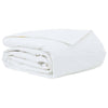 Vidaxl zomer dekbed wit 240 x 260 cm veren