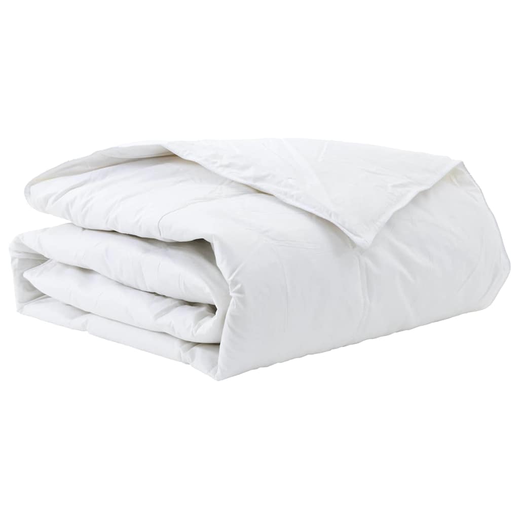 Vidaxl winter dekbed wit 135 x 200 cm veren