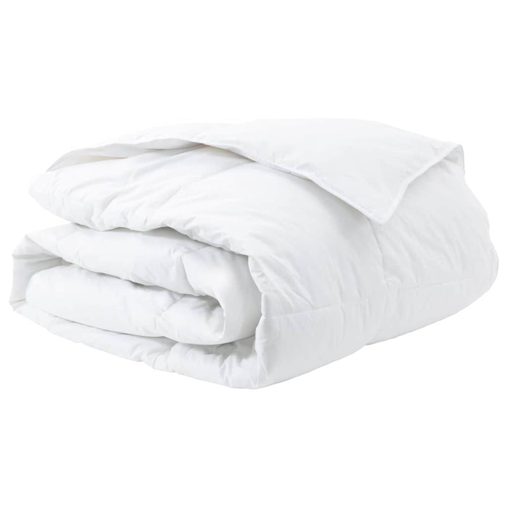 Vidaxl winter dekbed wit 260 x 220 cm veren
