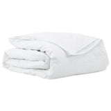 Vidaxl 2-in-1 dekbed wit 200 x 200 cm veren - afbeelding 2