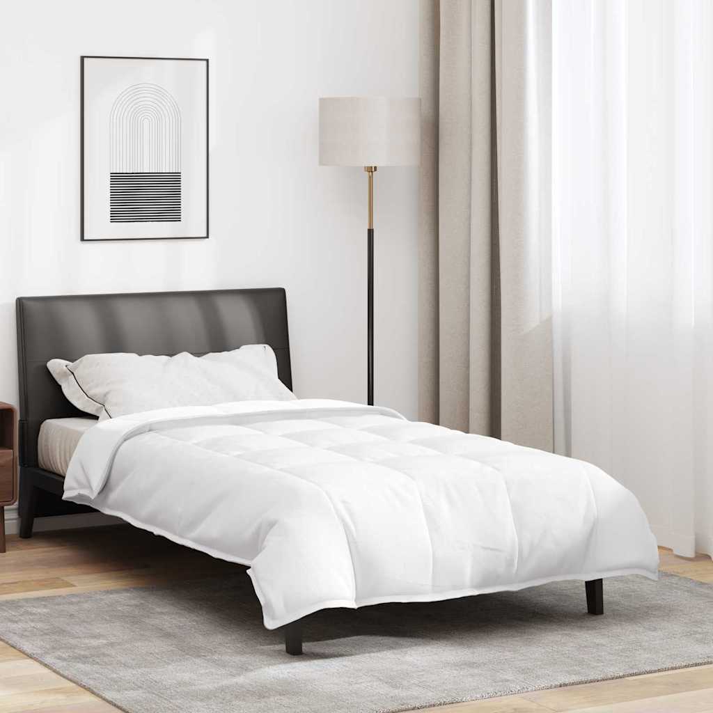 Vidaxl 2-in-1 dekbed wit 140 x 220 cm veren