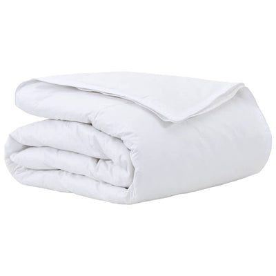 Vidaxl 2-in-1 dekbed wit 155 x 220 cm veren