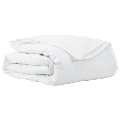 Vidaxl 2-in-1 dekbed wit 200 x 220 cm veren