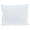Vidaxl hoofdkussen met kussen wit 50 x 70 cm veren