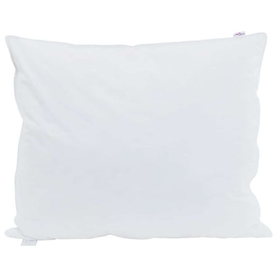 Vidaxl hoofdkussen met kussen 2 pcs wit 60 x 70 cm veren