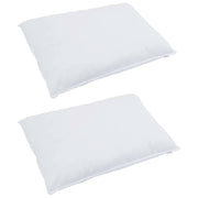 Vidaxl hoofdkussen 2 st 60 x 80 cm veren wit - afbeelding 3