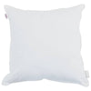 Vidaxl hoofdkussen met kussen 2 pcs wit 40 x 40 cm katoen